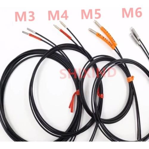 5PCS M3 M4 M5 M6 fiber amplifier probe diffuse reflection FRS-310 410 FR-510 FR610 Contra projection FT-310 FT410 FT510 FT610