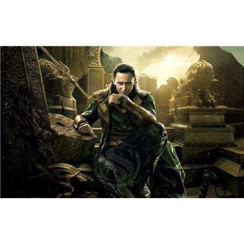 27 X 40 Cm Poster, Tom Hiddleston LOKI Poster Top Decor Room Wall Canvas Fabric Cloth Poster As Gift