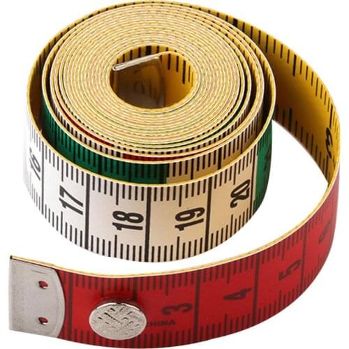 1.5m/60inch Faux Leather Flat Measuring Ruler Soft Tape Tailor Cloth Sewing Tool