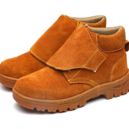 Work Boots Construction Hardware Anti-mite Tendon Safety Shoes Labor Insurance Shoes Steel Head Steel Breathable Protective