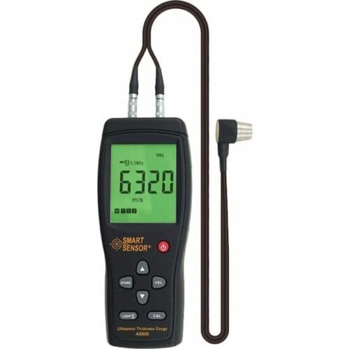 Thickness Meter Handheld Ultrasonic Gauge Steel Aluminium Plate PVC