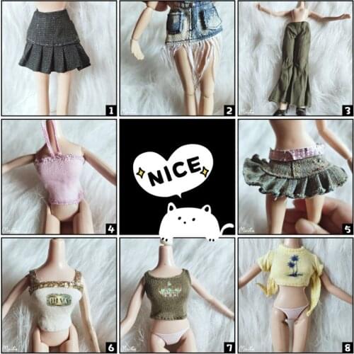 Replace clothes for bratz doll monster high school doll ob11 doll paly house gift for girl