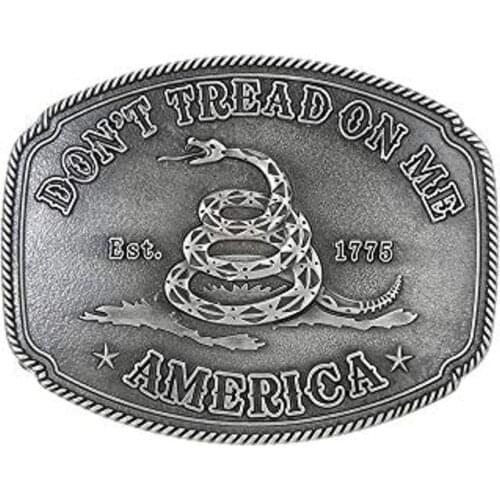 The snake pattern silver belt buckle for man western cowboy buckle without belt custom alloy width 4cm