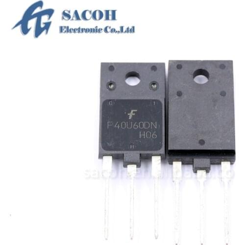 10Pcs FFAF40U60DN F40U60DN or FFAF30U60DN F30U60DN TO-3PF 40A 600V Ultrafast Recovery Diode