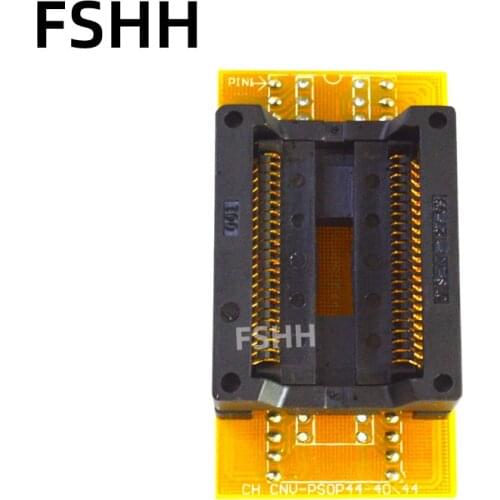 Free shipping PSOP44 to DIP44 / SOP44 / SOIC44 / SA638-B006 IC test socket adapter For RT809H programmer