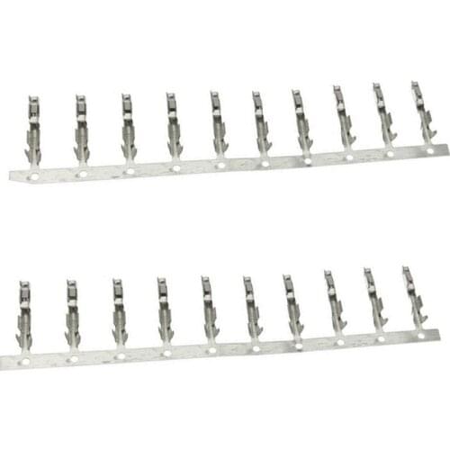 Biurlink 50Pcs Car Stereo CD Changer Female Modified Terminals Connector Cable Pins For BMW Volkswagen Peugeot Ford Benz