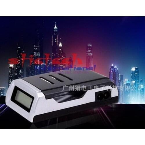 By dhl or ems 100 sets 4 Slots C905W Charger LCD Smart Intelligent Digital Battery Charger for AA AAA NiCd NiMh Battery