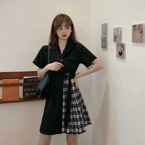 Модные платья в клетку DURIKIES China At AliExpress