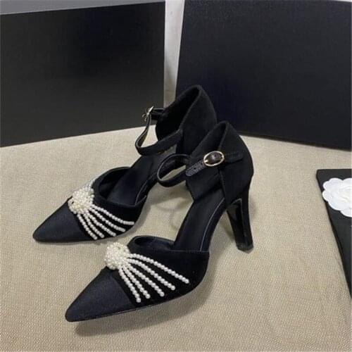 Hanbaidi Womens High-heeled Shoes