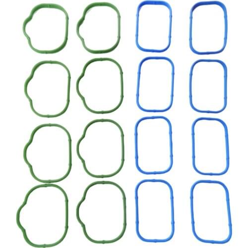 Upper and Lower Gasket Set 3.6L Engine Gasket Set Intake Intake Manifold Fit for Jeep Wrangler Auto Engine Parts 12x 5184562AC