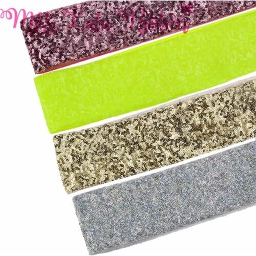 3"75mm Shiny Sequin Cutting Ribbon Glitter Squins DIY Hair Band Pink keylime Gift Bowknows Making 25yards/roll