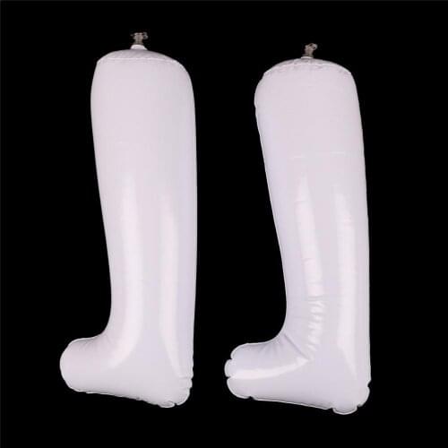 2pcs/lot Boots Stand Shaper Inflatable Useful Long Boots Shoes Stand Holder Stretcher Support Shaper Plastic Shoe Hanger