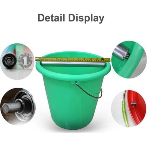New Eco-Mate Mouse Killer Durable Stainless Steel Rats Trap Round Rolling Stick Must-Have For Home Kitchen Drop Shipping
