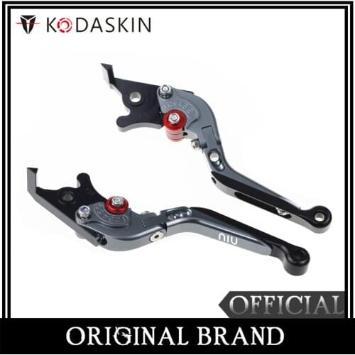 KODASKIN Folding Extendable Brake Clutch Levers for NIU N1 N1S M1 U1 M