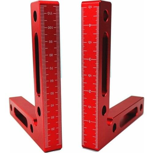 120x120mm Precision Positioning L Squares Block 90 Degree Positioning Right Angle Ruler Clamping Measure Tools
