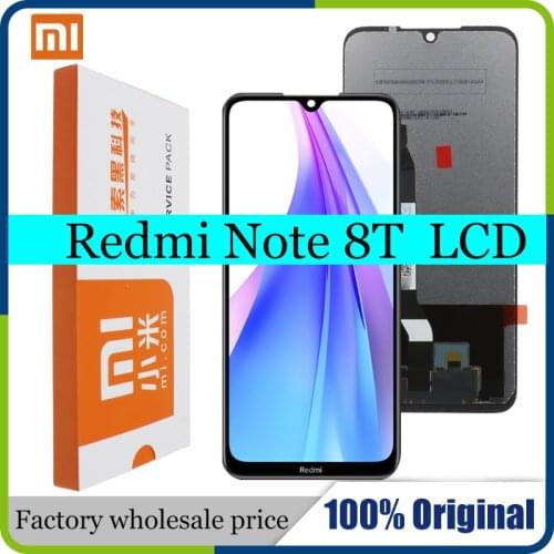 100% Original 6.3'' LCD For Xiaomi Redmi Note 8T LCD Display Screen Replacement For Redmi Note8t LCD Touch Screen Digitizer part