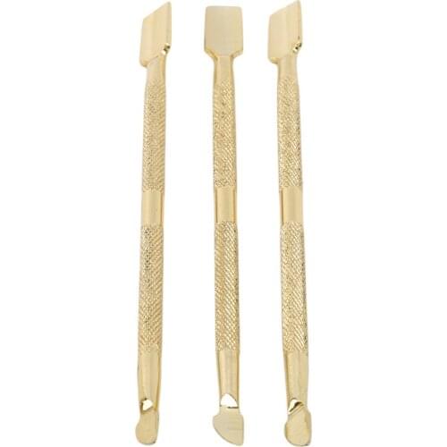 1/3 pcs Cuticle Pusher Pedicure Manicure Tools Nail File Dead Skin Push Cuticle Remover Nail Pusher Nail Art Tool