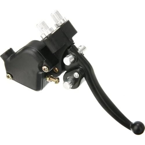 1PC Thumb Throttle Twin Brake Lever High Quality Front Hand Brake Black For Mini Moto Quad Bike ATV 22MM Handlebars
