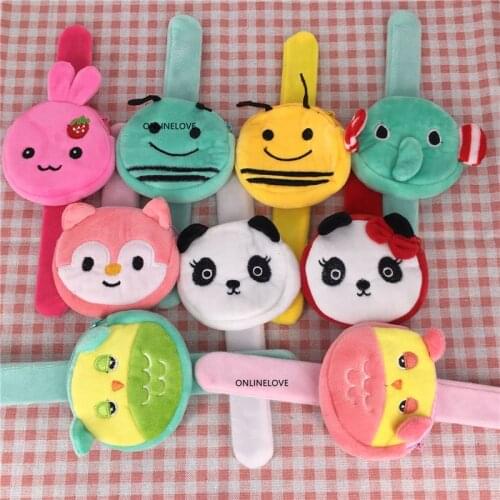 1Piece Design Random plush belt Coin Bag , 8CM Pocket Plush Coin Purse , Gift Coin Wallet Pouch