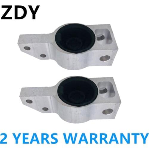 2PCS Suspension Arm Aluminum Triangle Arm Bearing Rubber Bushings Bracket For VW CC Passat B7 B6 Tiguan 3C0199297 3C0 199 231 D