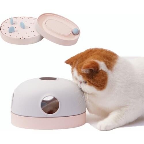 3 In 1 Pet Cat Toy Track Ball Plush Interactive Intelligence Toys For Cats Games Treat Puzzle Toy Amusing Training