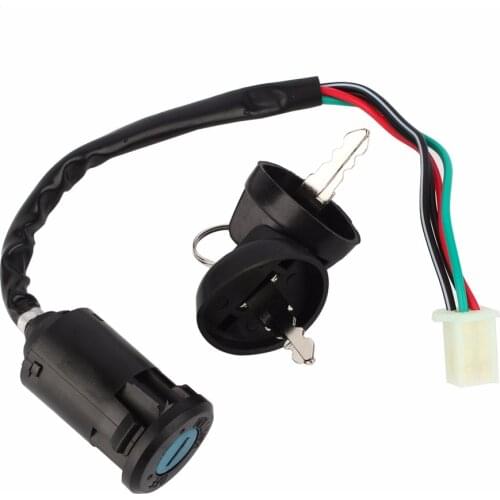 4 Wire Ignition 1 Key Switch Waterproof CO For 50 90 110 125cc ATV TAOTAO Bike