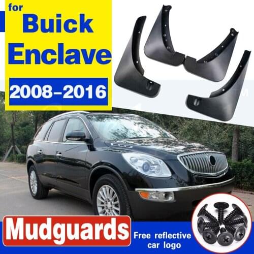 Car Front Rear Mudguards For Buick Enclave 2008 2009 2010 2012 2013 2014 2015 2016 Accessories Mudflaps Car-styling Fenders