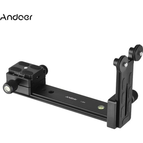 Andoer L200 Telephoto Lens Support Long Lens Holder Bracket Compatible for Arca-Swiss Sunwayfoto RRS Benro Kirk Markins Mount