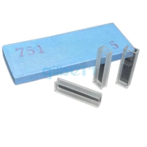 Lot10 20mm Light Path 751 Optical Glass Cell Cuvettes Spectral Range 350-2000nm