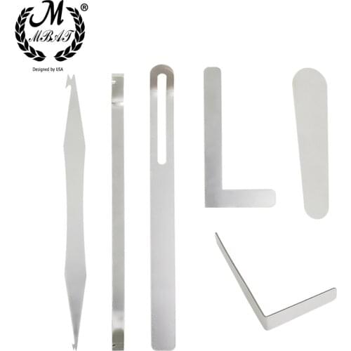 M MBAT 6 Pieces Of Saxophone Flute Clarinet Piccolo Oboe Bassoon Repair Maintenance Tool Kit Set Musical Instrument Accessories