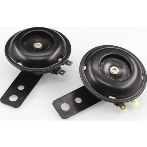 Pedal Electric Vehicle Refitted Accessories Motorcycle Monophone Horn 12V48V60V Snail Horn Waterproof Iron Horn