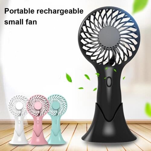 Portable Mini Fan Foldable USB Powered Handheld Fan Summer 3 Speed Table Fan Air Cooling Fan for Home Office Air Cooling Fan
