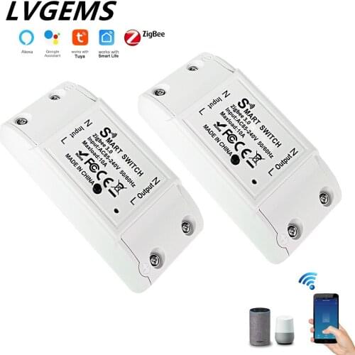 Tuya Alexa Timer Smart Switch Automation MINI Smart life APP voice control wall-to-wall switch Zigbee switch