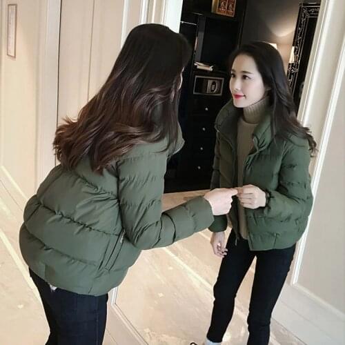 Antumn Winter Women Clothes Puffer Jacket Down Female Bubble Coats Winter Padded Coats Slim Korean Short Jacket Turtleneck 0.6