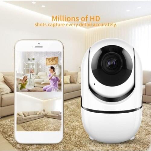 2MP 720/1080P Auto Tracking Wireless WIFI Camera APP Remote Control