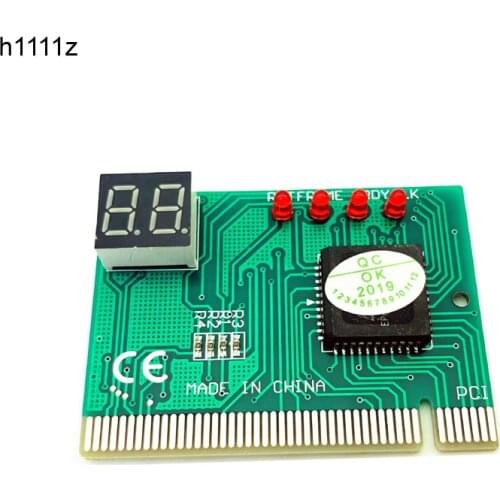 2-Digit PC Computer Mother Board Debug Post Card Analyzer PCI Motherboard Tester Diagnostics Display for Desktop PC EM88