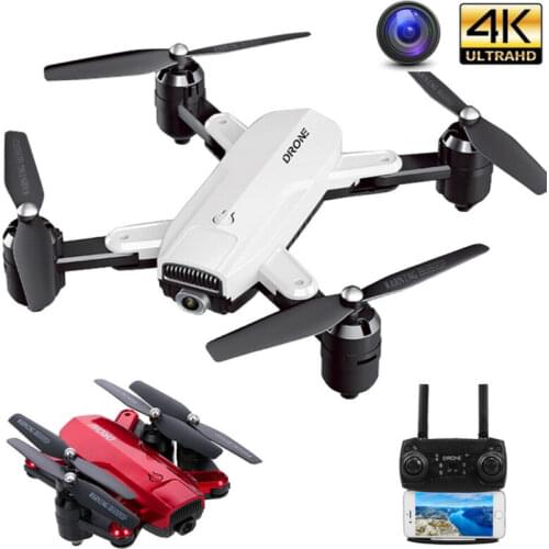 2019 NEW 4K/1080P HD WIDE ANGLE Double CAMERA RC DRONE WIFI FPV Foldable HD Quadcopter + Bag