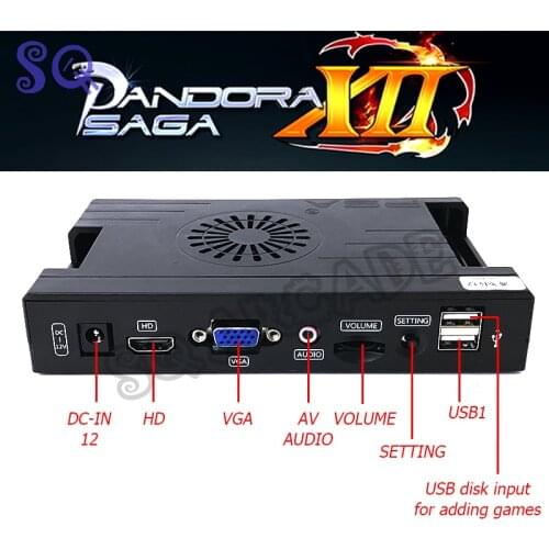 2021 4300 in 1 Pandora Box Retro Arcade Game 50 3D games Support customizationgamepad remote control button complete kit