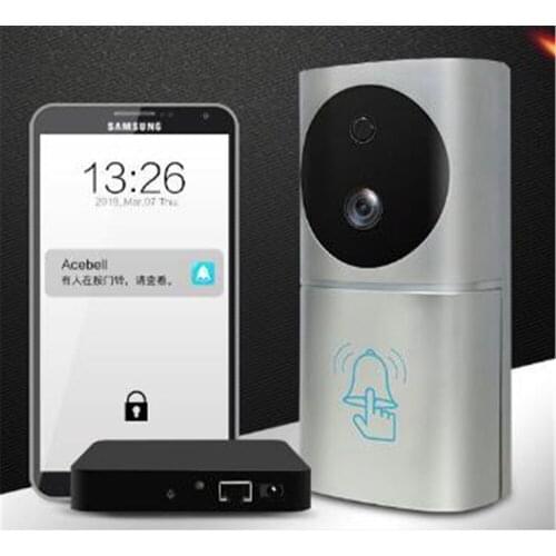 720P Wireless WIFI Doorbell Low Power Comsunption 6 Months Long Time Standby With WIFI Gateway