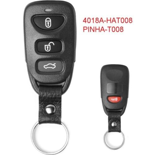 Keyecu Remote Control Car Key Fob for Hyundai Genesis Coupe 2010-2012 315MHz FCC ID: PINHA-T008