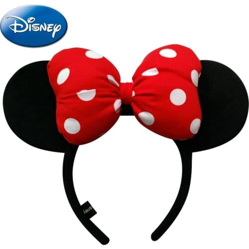 Disney Headband Lovely Children Hair Bands Birthday Party Presents Children Bow Hair Hoop Outdoors Durable Children Decorations
