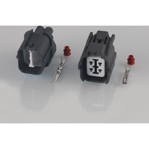 100SETS 4 Pin sumitomo DJ7048-2-11/21 Female Male Sealed Electrical Wire Connector For B-Series O2 Sensor Plug