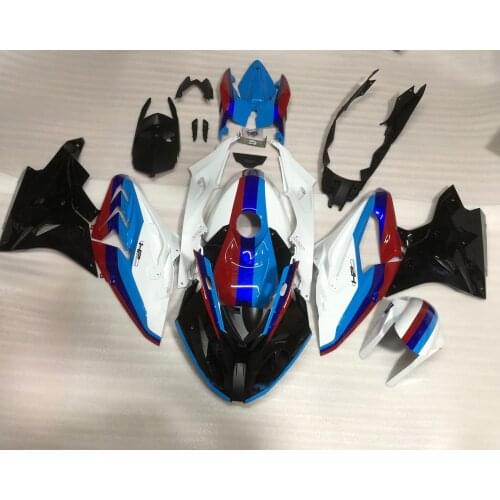 Fairing kit For bmw s1000rr 2017 2018 Motorcycle bodywork fairing kit ABS Plastic for BMW S1000RR 17 18（light blue and red