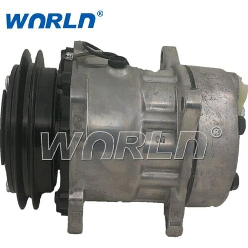 Car Air Conditioning Compressor For Iveco 7H15 1A 1PK 132MM Vehicle Compressors