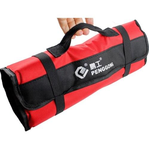 Multifunction Folding Wrench Bag Tool Roll Storage Pocket Portable Hardware Holder Oxford Cloth Bags For Tools