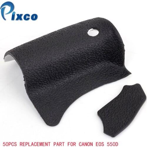 PIXCO 50-PCS Body Parts Body Front Back Rubber Cover Shell Replacement Part For Canon EOS 550D Digital Camera Repair