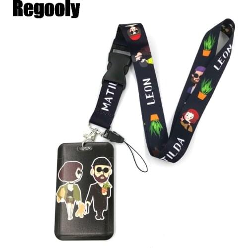 Movie Cartoon Character Creative Lanyard Card Holder Student Hanging Neck Phone Lanyard Badge Subway Access Card Accessories