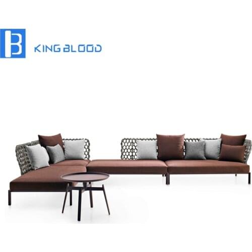 Rope sofa Outdoor Garden Furniture Sofa