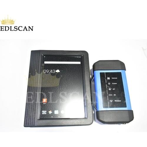 LAUNCH X431 V+ HD Truck Diagnostic Tool 10 inch Tablet with X431 HD III Truck Adapter Box