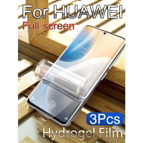 P50Pro Screen Protector For Huawei Mate 40 ProPlus Hydrogel Film P40 P30 Pro HD Soft Mate30 30Pro Ultra-Thin Anti-Blue Light